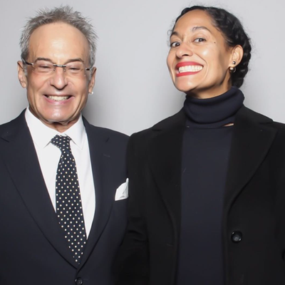 Tracee Ellis Ross and her dad